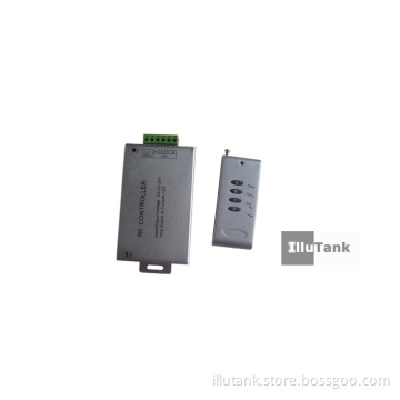 RF 4key remote LED RGB controllerin 144W